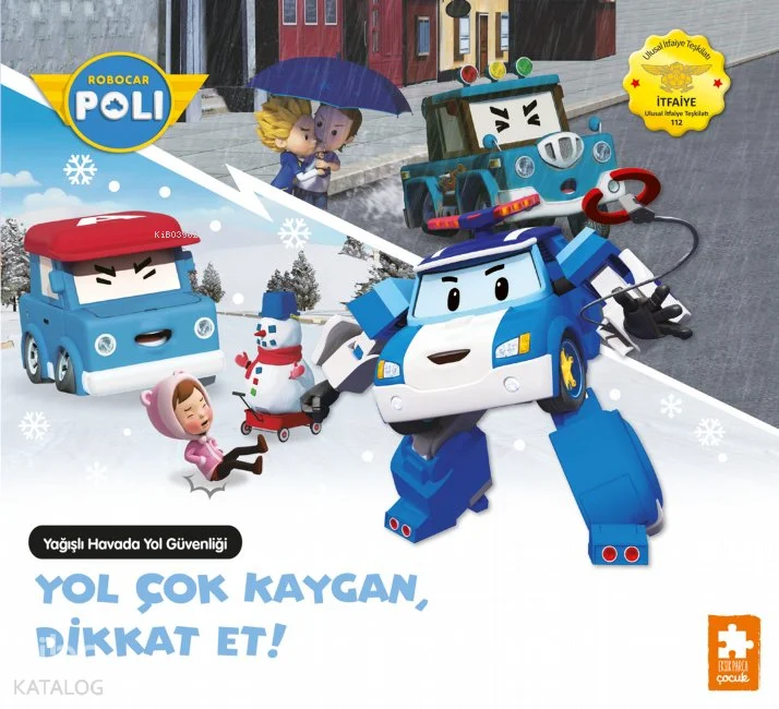 Robocar Poli - Yol Çok Kaygan, Dikkat Et!