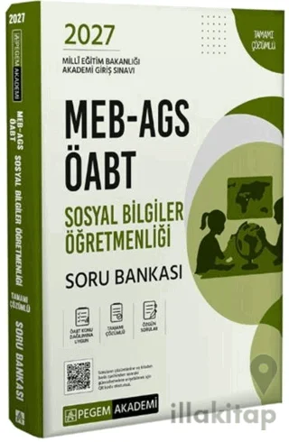 2027 MEB AGS ÖABT Sosyal Bilgiler Öğretmenliği Soru Bankası
