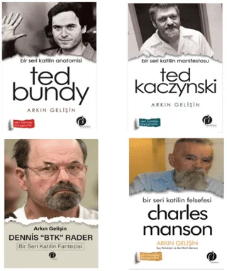 Seri Katiller Biyografi Seti (4 Kitap Takım)