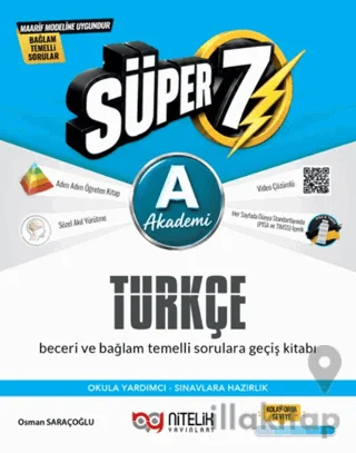 7. Sınıf (A) Süper Türkçe Soru Kitabı