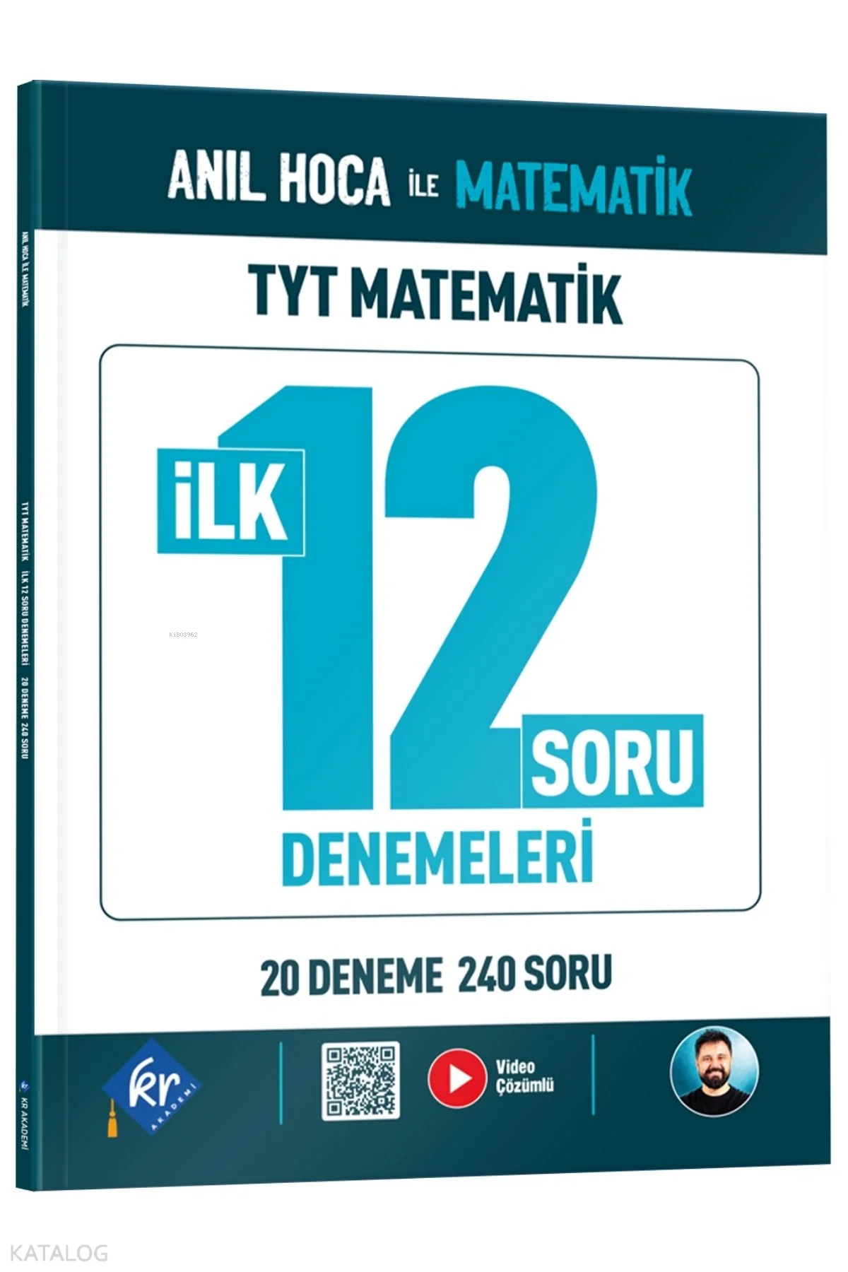 KR Akademi Anıl Hoca İle Matematik TYT Matematik İlk 12 Konu Soru Denemeleri