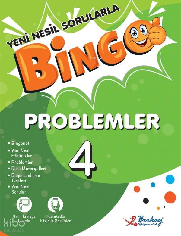 Berkay Yayıncılık 4. Sınıf Bingo Problemler