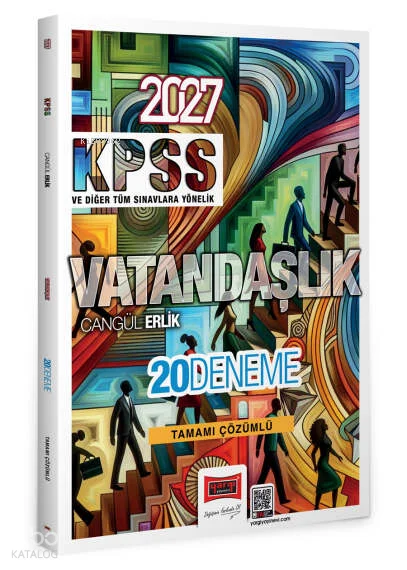 Yargı Yayınları 2027 KPSS Tüm Sınavlara Yönelik Vatandaşlık Tamamı Çözümlü 20 Deneme