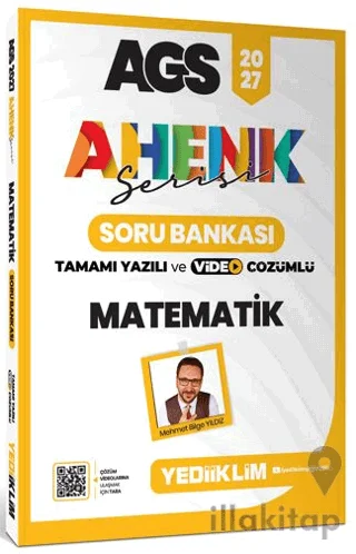 2027 MEB AGS Ahenk Serisi Matematik Tamamı Yazılı ve Video Çözümlü Soru Bankası