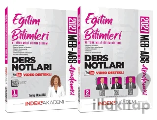 2027 MEB-AGS Akademisi Eğitim Bilimleri ve Türk Milli Eğitim Sistemi Video Ders Notları Seti
