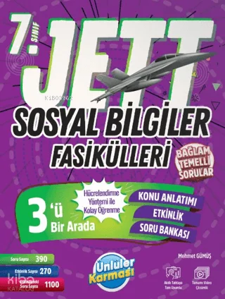 Ünlüler Karması 7. Sınıf Jett Sosyal Bilgiler Fasikülleri