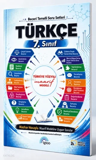 İgloo Yayınevi 7. Sınıf Beceri Temelli Türkçe Soru Setleri