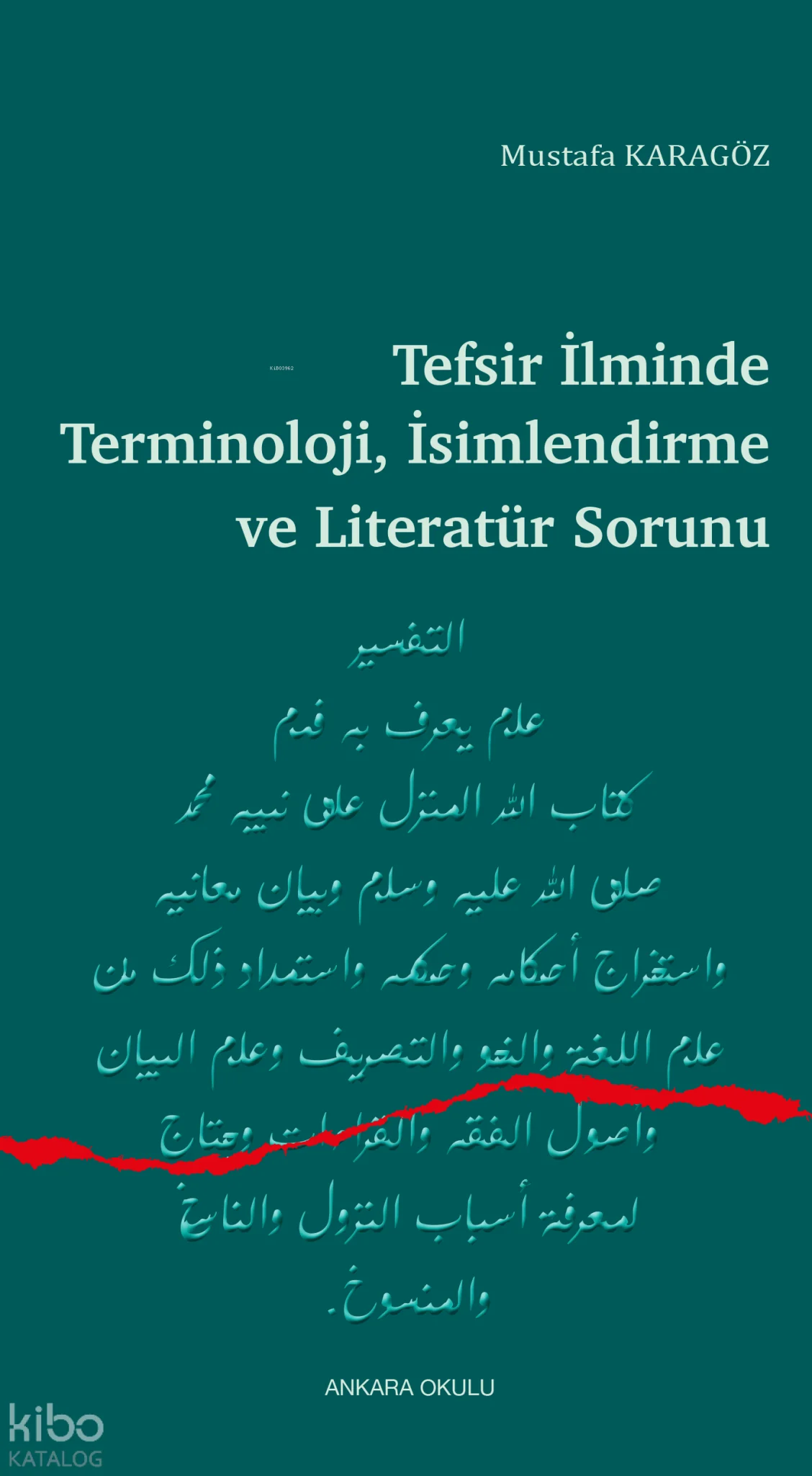 Tefsir İlminde Terminoloji, İsimlendirme ve Literatür Sorunu