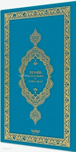 Tevhid Meali Kur'an-ı Kerim (Orta Boy - Turkuaz)