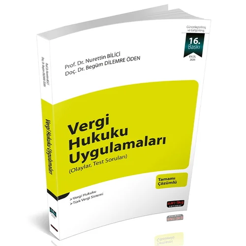 Vergi Hukuku Uygulamaları (Olaylar, Test Soruları)