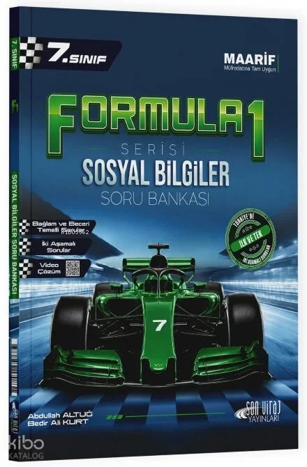 Son Viraj 7. Sınıf Sosyal Bilgiler Formula-1 Maarif Soru Bankası