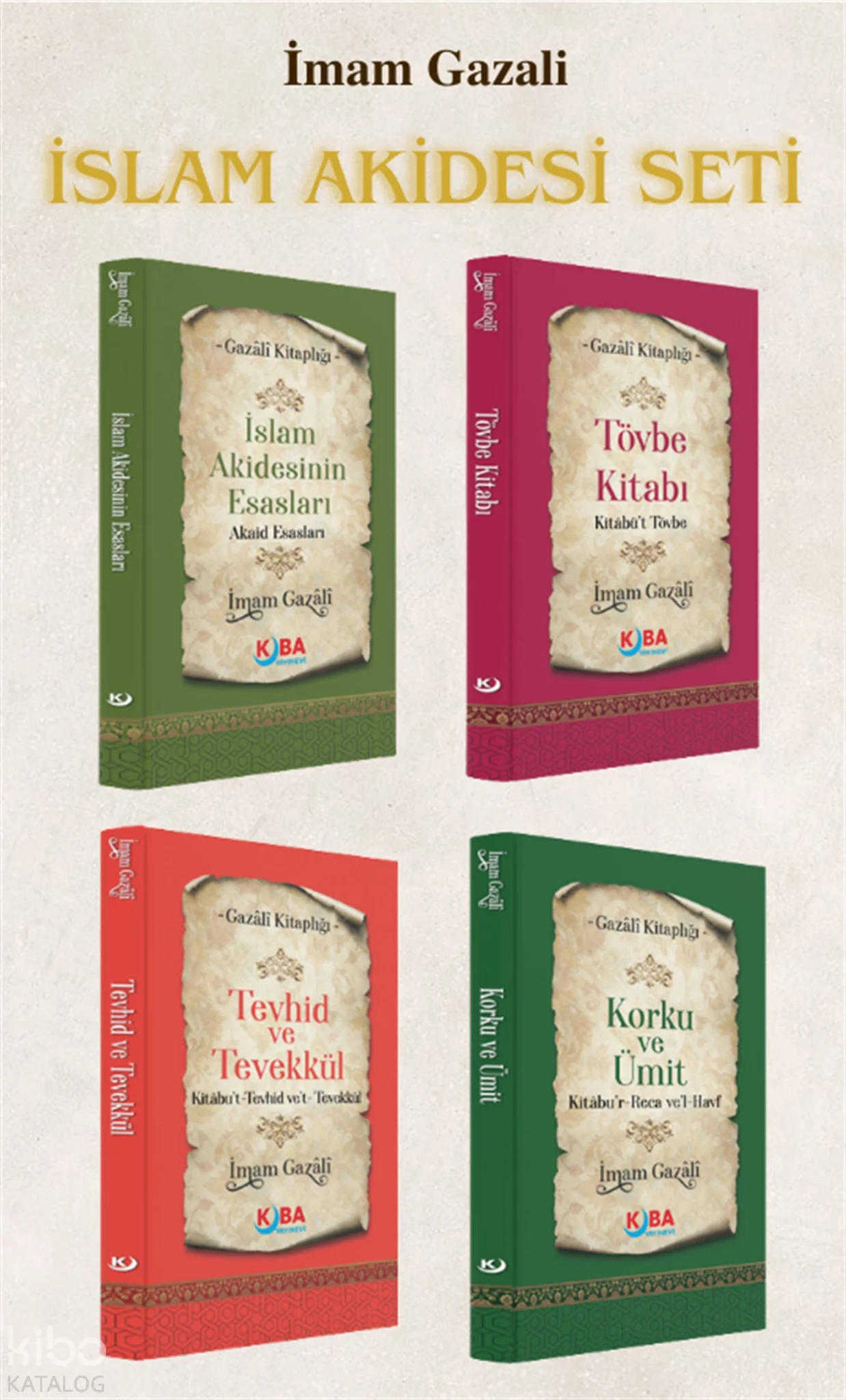 İmam Gazali - İslam Akidesi Seti (4 Kitap)