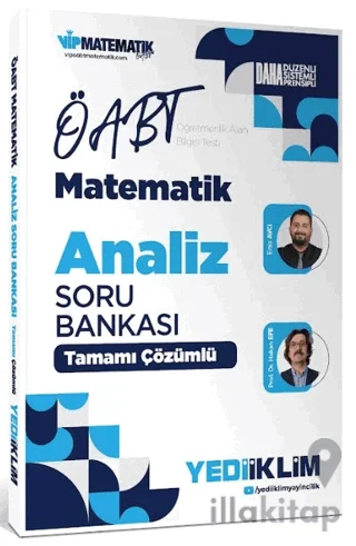 2027 ÖABT Matematik Öğretmenliği Analiz Tamamı Çözümlü Soru Bankası