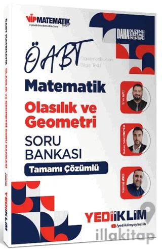 2027 ÖABT Matematik Olasılık ve Geometri Tamamı Çözümlü Soru Bankası