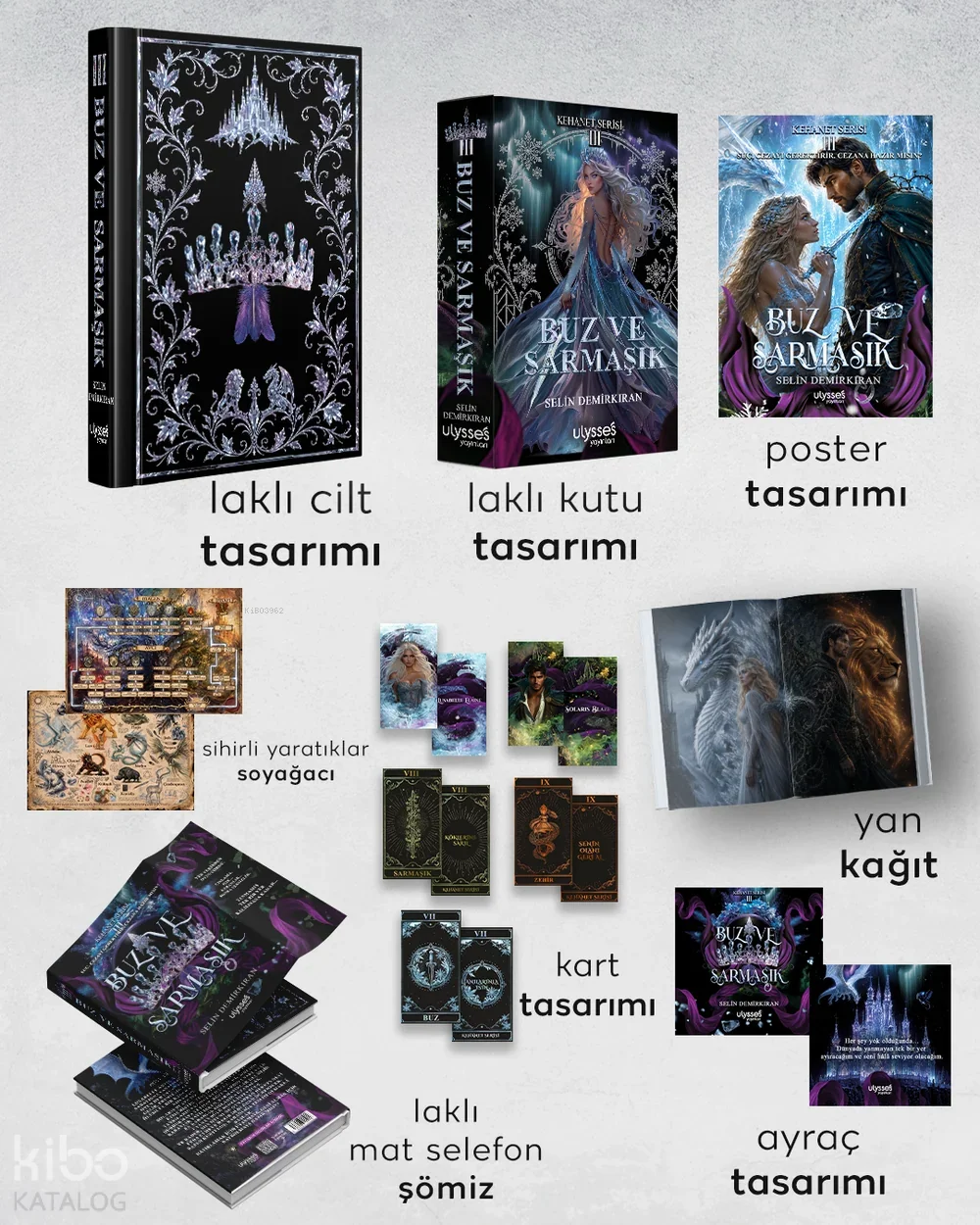 Kehanet Serisi 3: Buz ve Sarmaşık (Ciltli - Kutulu)
