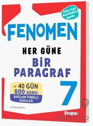 7. Sınıf Her Güne Bir Paragraf Fenomen Maarif Modeli Soru Bankası