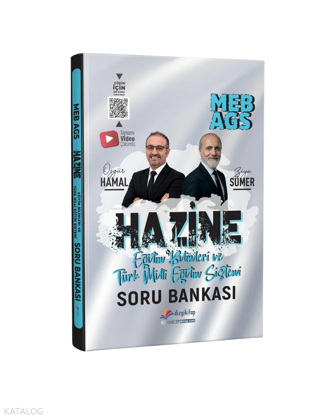 Dizgi Kitap 2027 MEB-AGS Hazine Eğitim Bilimleri ve Türk Milli Eğitim Sistemi Tamamı Video Çözümlü Soru Bankası