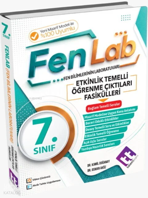 Talentteam 7. Sınıf FenLab Etkinlik Temelli Öğrenme Fasikülleri