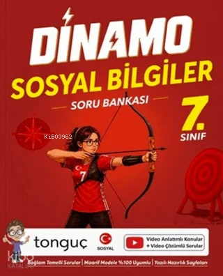 Tonguç Akademi 7. Sınıf Dinamo Sosyal Bilgiler Soru Bankası