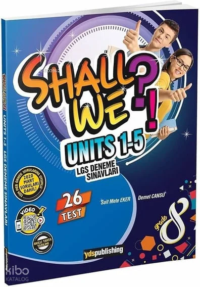 8. Sınıf Shall We Units 1-5 Deneme Sınavları