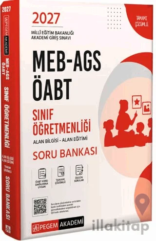 2027 MEB-AGS ÖABT Sınıf Öğretmenliği Alan Bilgisi - Alan Eğitimi Soru Bankası