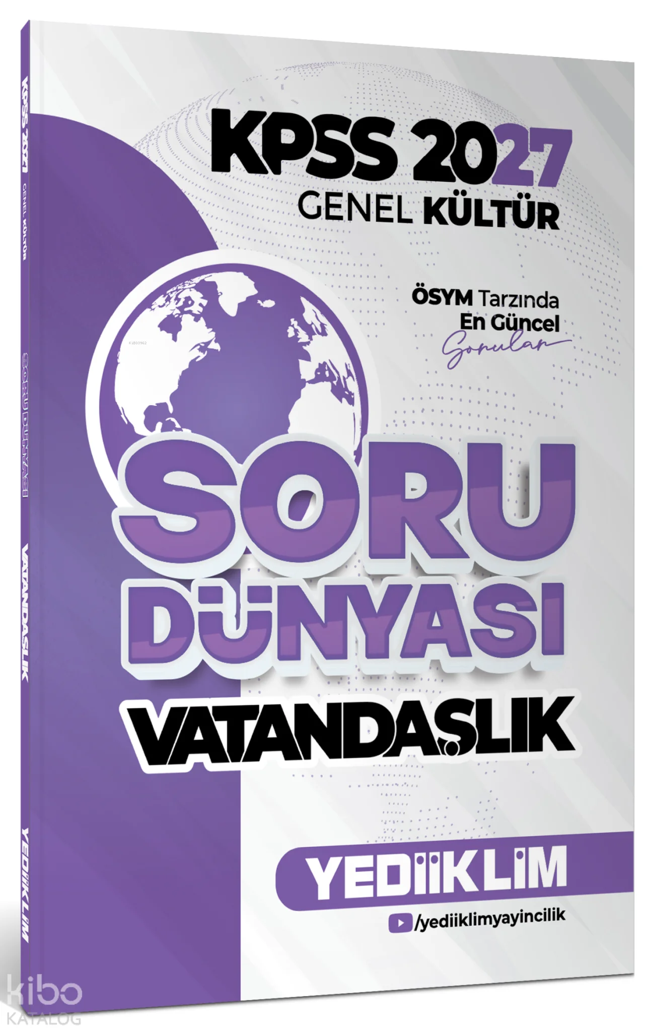 Yediiklim Yayınları 2027 KPSS Genel Kültür Vatandaşlık Soru Dünyası