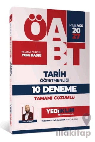 2027 MEB AGS ÖABT Tarih Öğretmenliği Tamamı Çözümlü 10 Deneme