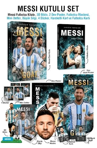 Messi Özel Kutulu Set – Sahanın Yıldızları