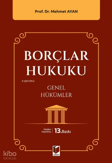 Borçlar Hukuku Genel Hükümler