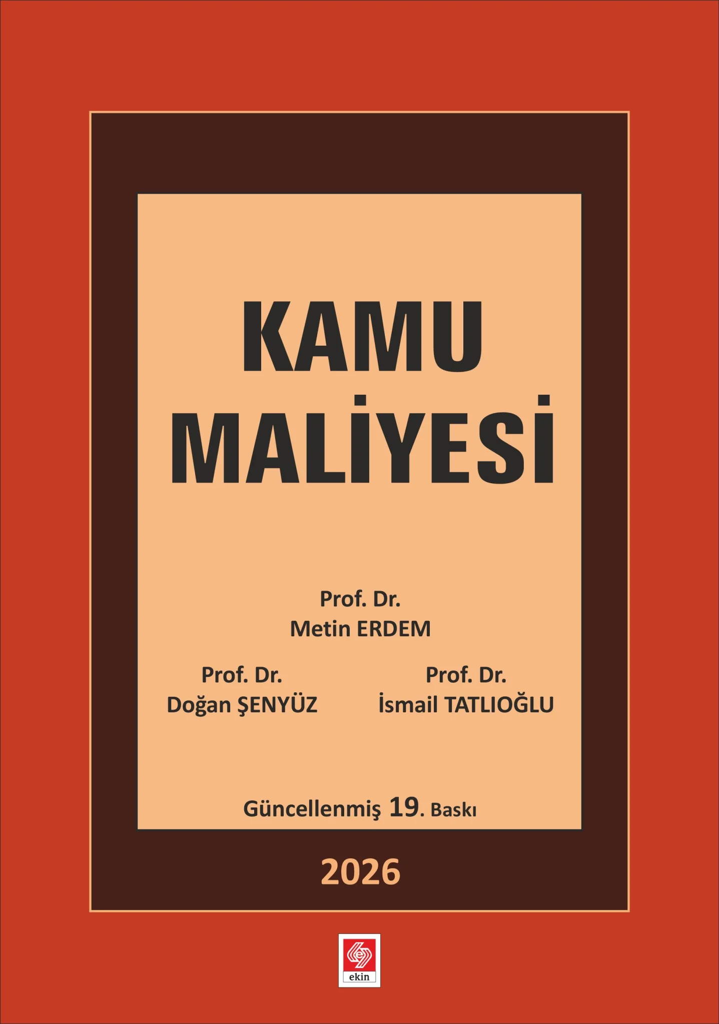 Kamu Maliyesi / Metin Erdem