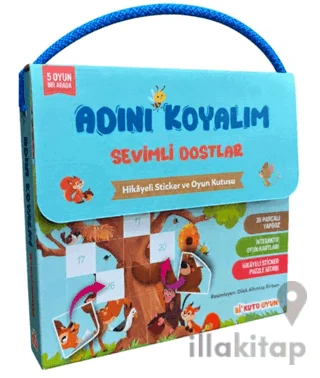Adını Koyalım - Sevimli Dostlar (Hikayeli Sticker ve Oyun Kutusu)