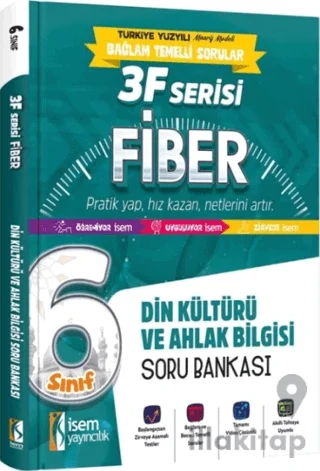 6. Sınıf Din Kültürü ve Ahlak Bilgisi 3F Fiber Soru Bankası