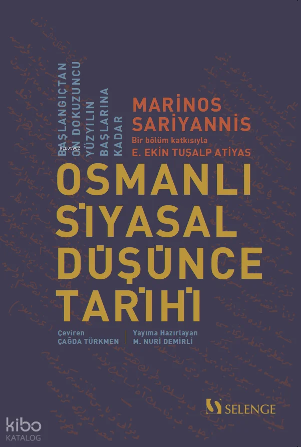 Osmanlı Siyasal Düşünce Tarihi