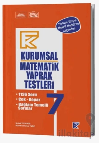7. Sınıf Kurumsal Matematik Yaprak Testleri