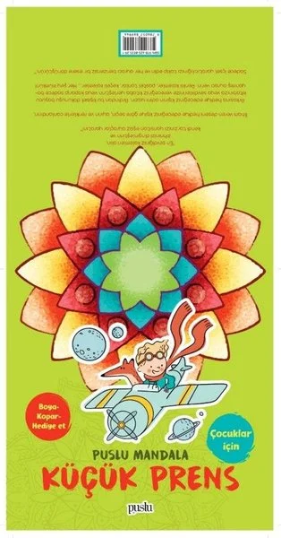 Çocuklar İçin- Puslu Mandala- Küçük Prens