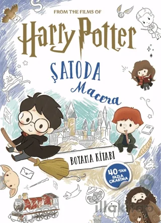 Film Özel Harry Potter Şatoda Macera Boyama Kitabı