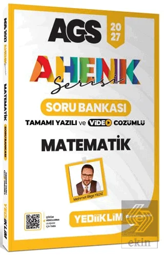 2027 MEB AGS Ahenk Serisi Matematik Tamamı Yazılı ve Video Çözümlü Soru Bankası