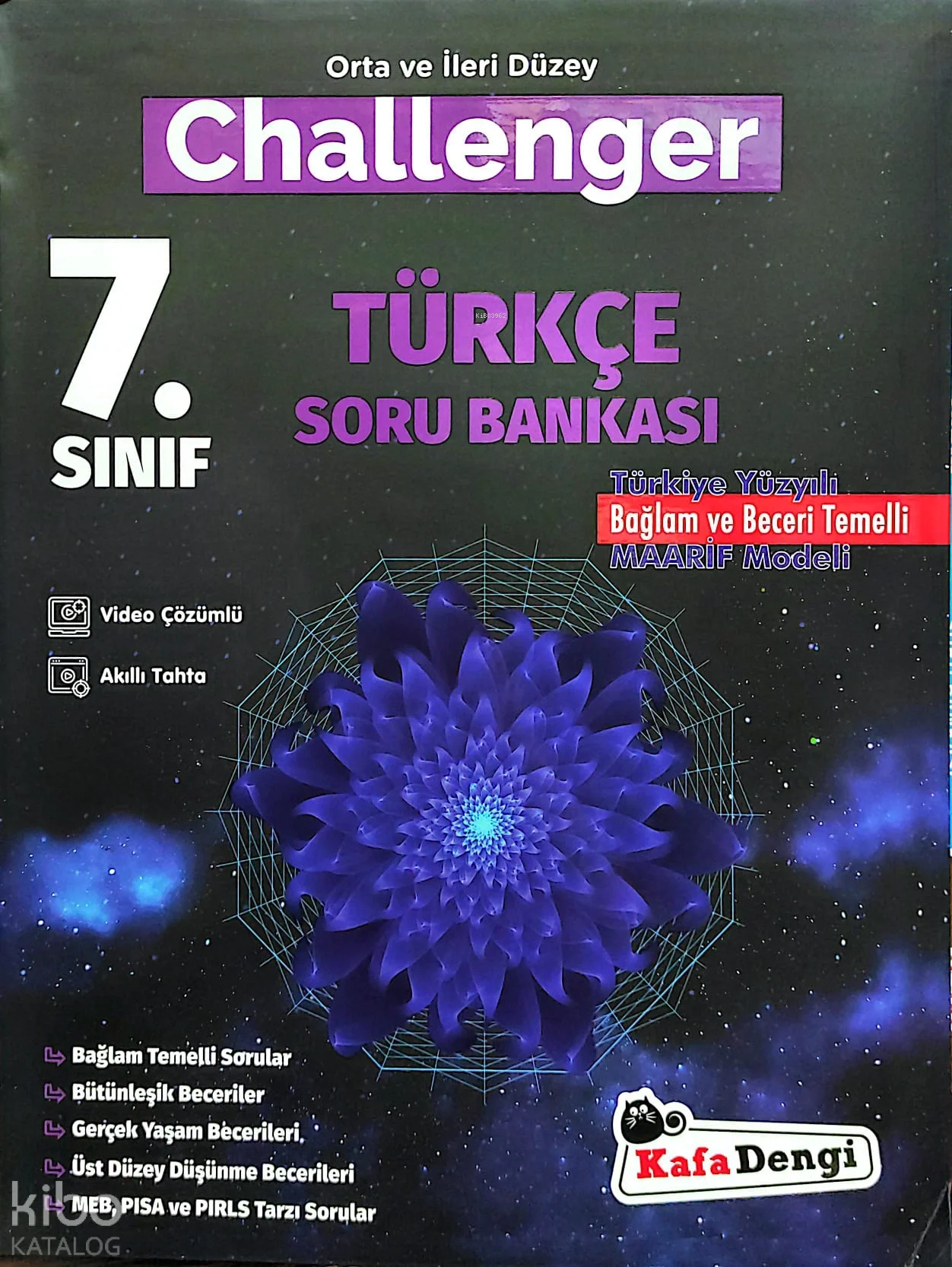 Kafa Dengi 7.Sınıf Challenger Türkçe Soru Bankası (Tümü Video Çözümlü)