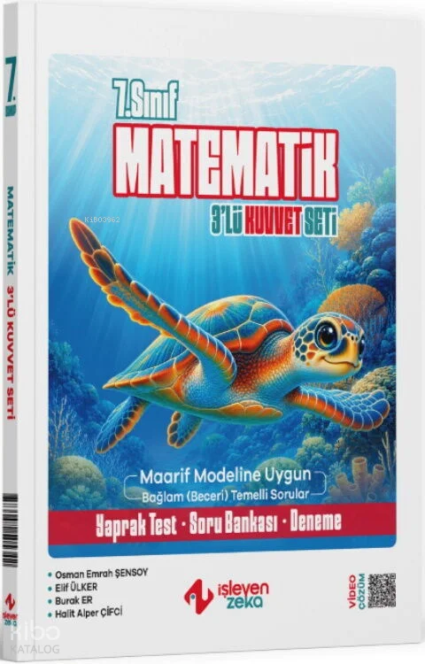 İşleyen Zeka 7. Sınıf Matematik Maarif 3 lü Kuvvet Serisi Seti