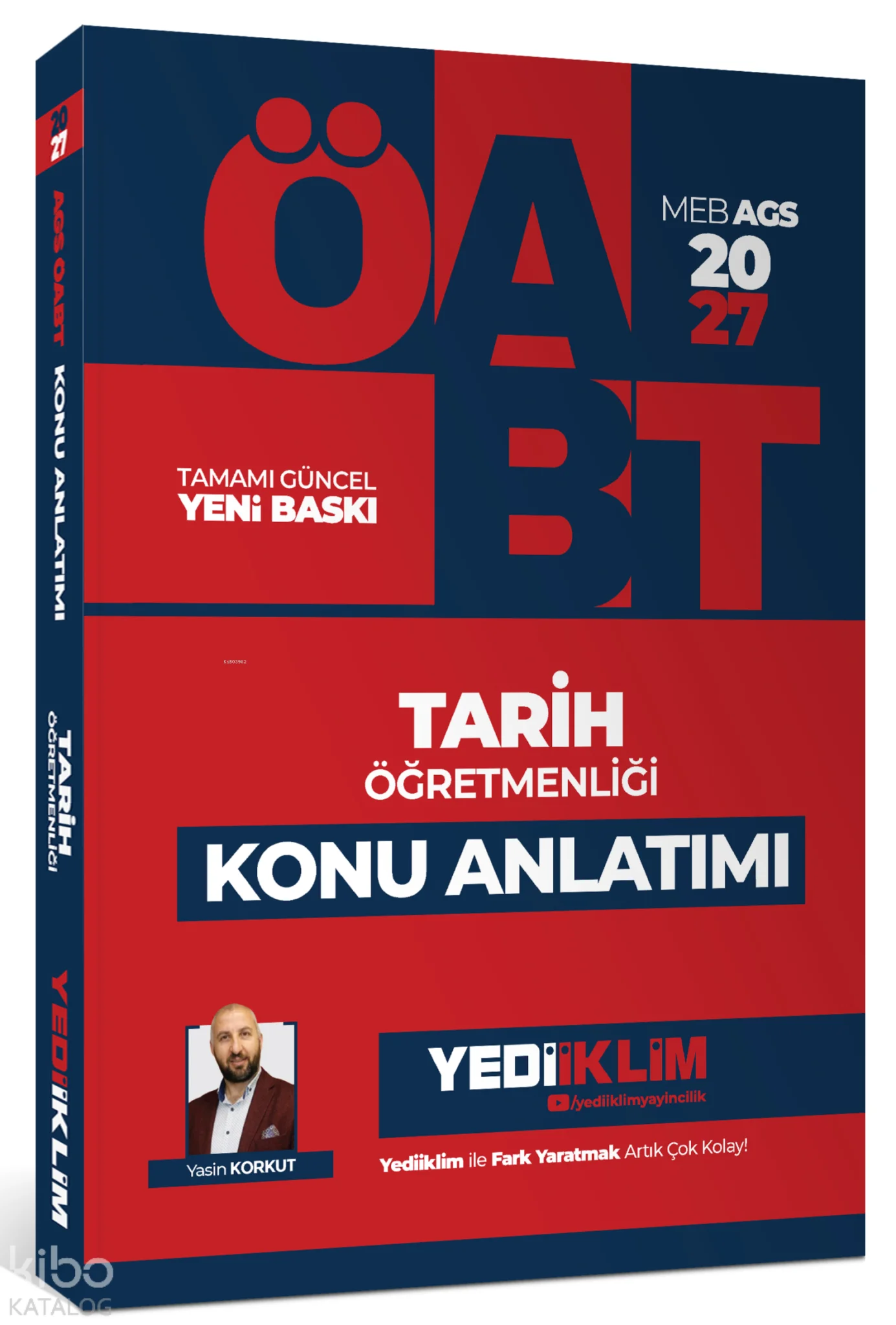 Yediiklim Yayınları 2027 MEB AGS ÖABT Tarih Öğretmenliği Konu Anlatımı