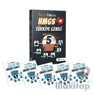 Dizgi Kitap Hukuk Atölyesi HMGS Türkiye Geneli Optikli Tamamı Çözümlü 5 Deneme Sınavı