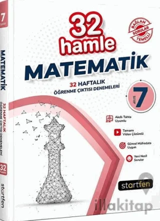 7. Sınıf Matematik 32 Hamle Kazanım Denemeleri