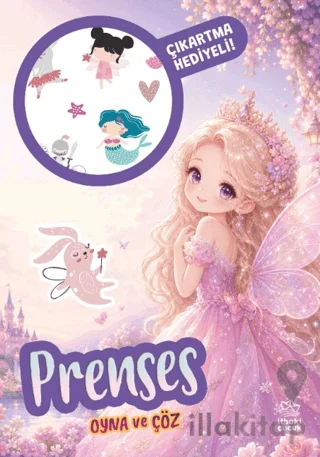 Prenses - Oyna ve Çöz Çıkartmalı Etkinlik Kitabı