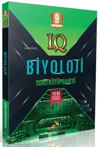 Paraf Yayınları 9. Sınıf IQ Biyoloji Soru Kütüphanesi