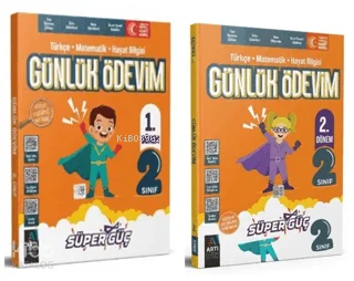 Artı Eğitim 2. Sınıf Süper Güç Günlük Ödevim (2 Kitap)