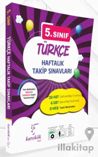 5. Sınıf Türkçe Haftalık Takip Sınavları