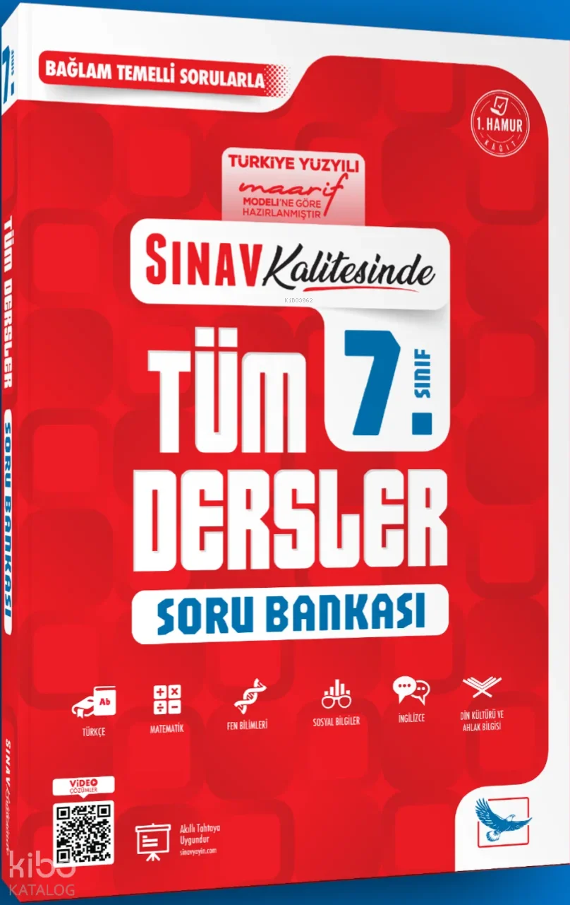 Sınav Yayınları Sınav Kalitesinde 7. Sınıf Tüm Dersler Soru Bankası