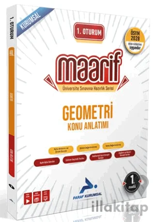 1. Oturum Maarif Geometri Konu Anlatımı 1. Kitap