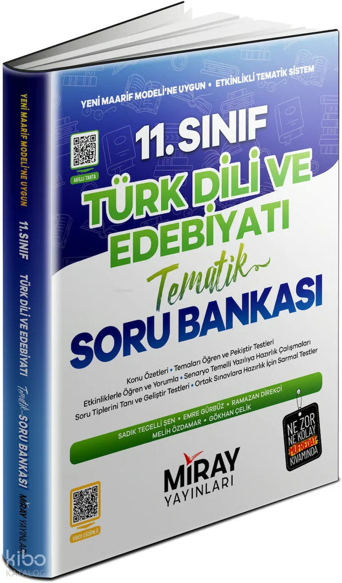 Miray Yayınları 11. Sınıf Türk Dili Ve Edebiyatı Tematik Soru Bankası