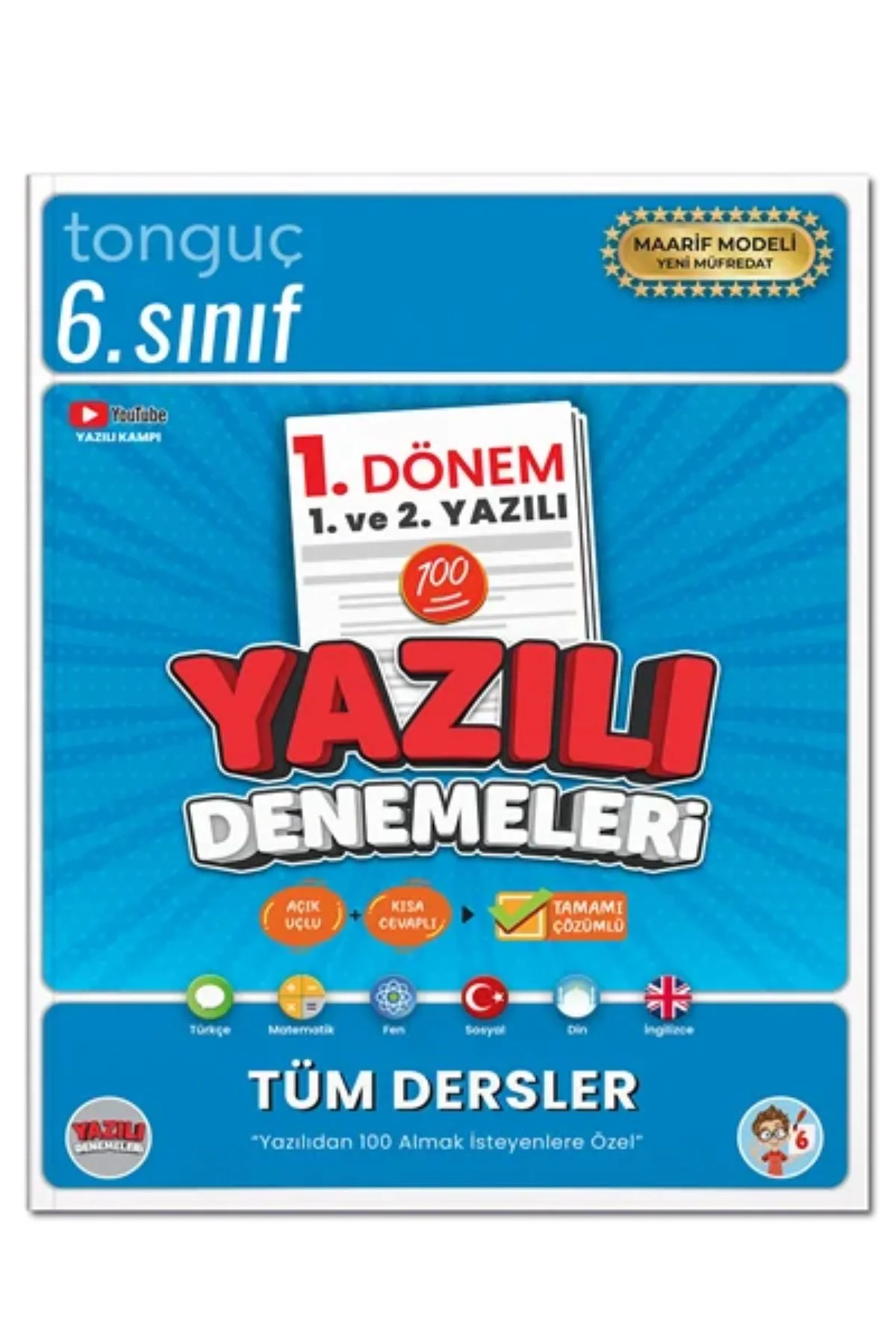 TONGUÇ 6.SINIF YAZILI DENEMELERİ 1. DÖNEM 1.VE 2.YAZILI